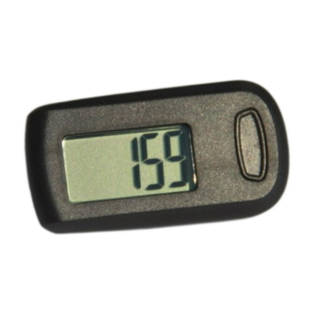 Podómetro de Pantalla Digital Grande Podómetro electrónico Simple con Clip para Correr Deportes al Aire Libre Senderismo Ejercicio