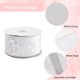 thumbnail image 5 of 10 Yards White and Gold Edged Velvet Ribbon Wired Roll Single Faced Sewing Fabric with Shiny Trim Backing Spool Silky Vintage Ribbons for Christmas Decor Gift Wrapping Wreath DIY Art Craft, 5 of 5