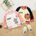 thumbnail image 2 of URMAGIC Fall Baby Boy Girl Cartoon Baseball Jacket for Infant,Todder Kids, 2 of 9