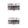 thumbnail image 1 of 60 Craft Snap Fasteners de material cuero Snaps Button Press Studs Herramientas de Fijación 15 / 17mm, 1 of 9