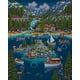 Dowdle Puzzle Folk Art Lac Tahoe – image 3 sur 3