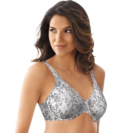 Bali Passion for Comfort Minimizer Underwire Bra Silver Lace 42DDD Women s
