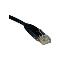 Tripp Lite 20-ft. Cat5e 350MHz Molded Cable (RJ45 M/M) - Black