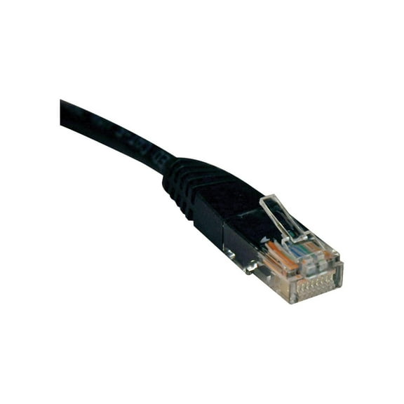 Tripp Lite 20-ft. Cat5e 350MHz Molded Cable (RJ45 M/M) - Black