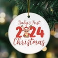 thumbnail image 2 of NSESSHome Christmas Ornament 2024, My First Christmas Tree Ornaments, Babys First Christmas Ornament 2024 Boy Girl, Babys 1st Christmas Ornament Hanging, Baby First Christmas Ornament 2024, 2 of 7