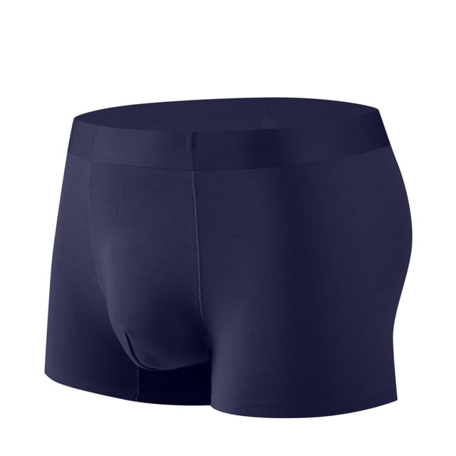 Plebaso Boxer Briefs for Men Quick Dry Breathable Soft Underwear Lightweight Plain Men's Stretch Boxers