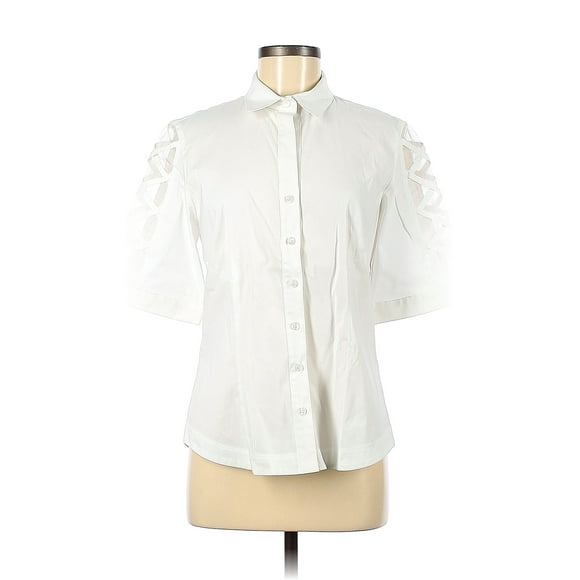 Pre-Owned Finley Women's Size M Short Sleeve Blouse