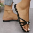 thumbnail image 5 of ATENAR Women Sandals Open Toe Summer Sandals for Women Beach Womens Shoes Black 7.5, 5 of 8