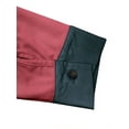 thumbnail image 6 of DYMADE Men Casual Long Sleeve Button Collar Henley Shirt Tops, 6 of 6