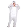 thumbnail image 2 of Kigurumi-Pijama de Koala gruesa para mujer, traje de Cosplay de una pieza con cremallera trasera para adultos, navidad, Halloween, 2 of 4