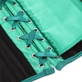 thumbnail image 5 of Corset Top Corset Lingerie For Women Bustier Tops For Women Underbust Corset Tops For Women Green 4XL, 5 of 5