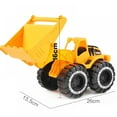 3Pcs Heavy Duty Construction Site Play Car Toy,Dump Truck,Excavator