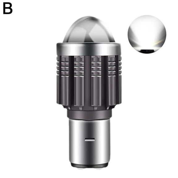 BA20D LED Motorcycle Headlight Spot Light Bulb Hi/Lo Motorbike Headlamp-2023 New Q6F6