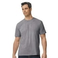 thumbnail image 3 of Gildan Men’s Softstyle Midweight Graphite Heather T-Shirt 6-Pack, Comfortable Cotton Blend, 3XL, 3 of 5