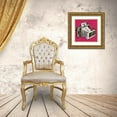 thumbnail image 3 of Mullan, Michael 15x15 Gold Ornate Wood Framed with Double Matting Museum Art Print Titled - Jungle Camera Bright Rose, 3 of 4