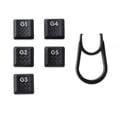 thumbnail image 1 of Texture Tactility Backlit Keycaps G1 G2 G3 G4 G5 Keys Replace For Logitech G813/g815/g913/g915 Rgb Mechanical Keyboard, 1 of 5