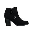 thumbnail image 2 of Style & Co. Womens Zolaa Faux Suede Block Heel Ankle Boots, 2 of 3