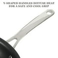 thumbnail image 6 of Martha Stewart 10-Piece Aluminum Non-Stick Enamel Cookware Set, Gray, 6 of 7