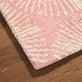 thumbnail image 5 of NICOLE MILLER NEW YORK Kendall Slinky Geo Handcrafted Area Rug, 100% Wool Rug, Rose, 9'x12', 5 of 9