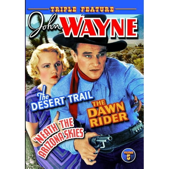 John Wayne Triple Feature 5 (DVD), Alpha Video, Western