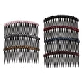 thumbnail image 1 of 7Pcs Crystal Rhinestone Hair Side Combs Jewelry Clips for Women and Girls, 1 of 9