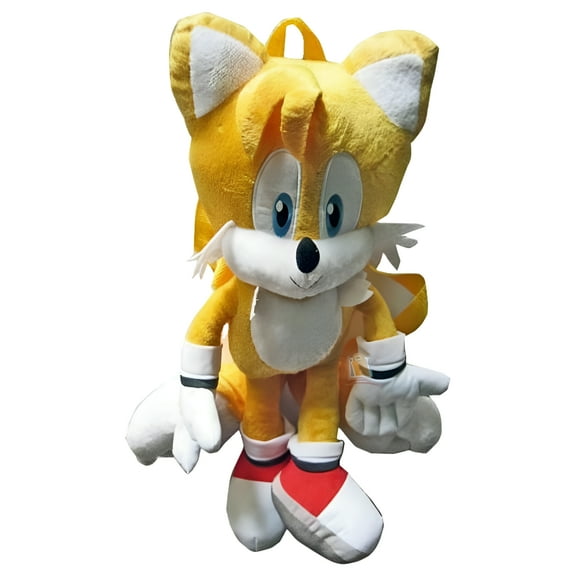 Sonic the Hedgehog Doll Plush Backpack - 17" Tails Backpack