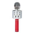 thumbnail image 3 of Sanrio Hello Kitty Red Bluetooth Karaoke Microphone & Wireless Speaker Combo, 3 of 5