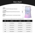 thumbnail image 4 of Sigee Rainbow for Women's Workout Tank Top,Running Tank Tops,Sleeveless Gym Clothes, 4 of 8