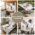 thumbnail image 6 of Pink Boho Small Tapestry for Bedroom Wall Hanging Tapestry, Vintage Ethnic Tribe Modern Abstract Art Ceiling Backdrop Tapestries Poster Blanket Wall Decor for Teens Room Living Room Dorm 23" x 28", 6 of 8