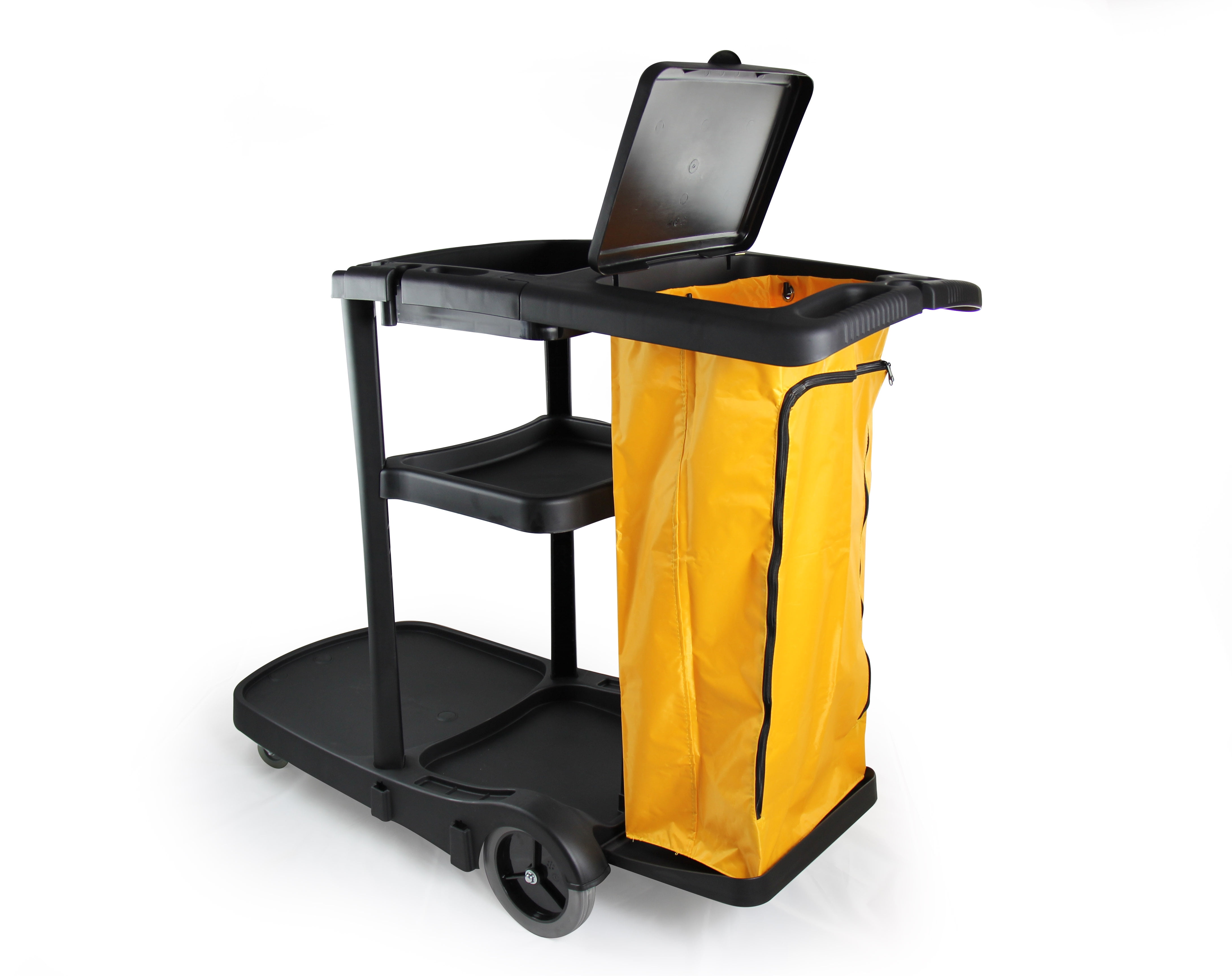 Commercial Janitorial Janitor cart with cover And Vinyl Bag