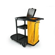 Commercial Janitorial Janitor cart with cover And Vinyl Bag