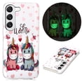 thumbnail image 1 of Phone Case For Samsung Galaxy A14 5g, Luminous Noctilucent Imd Pattern Printing Soft Tpu Phone Cover, 1 of 5