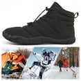thumbnail image 1 of Botas de nieve invierno Likrtyny Antideslizantes para Hombres y Mujeres Negro 47, 1 of 9