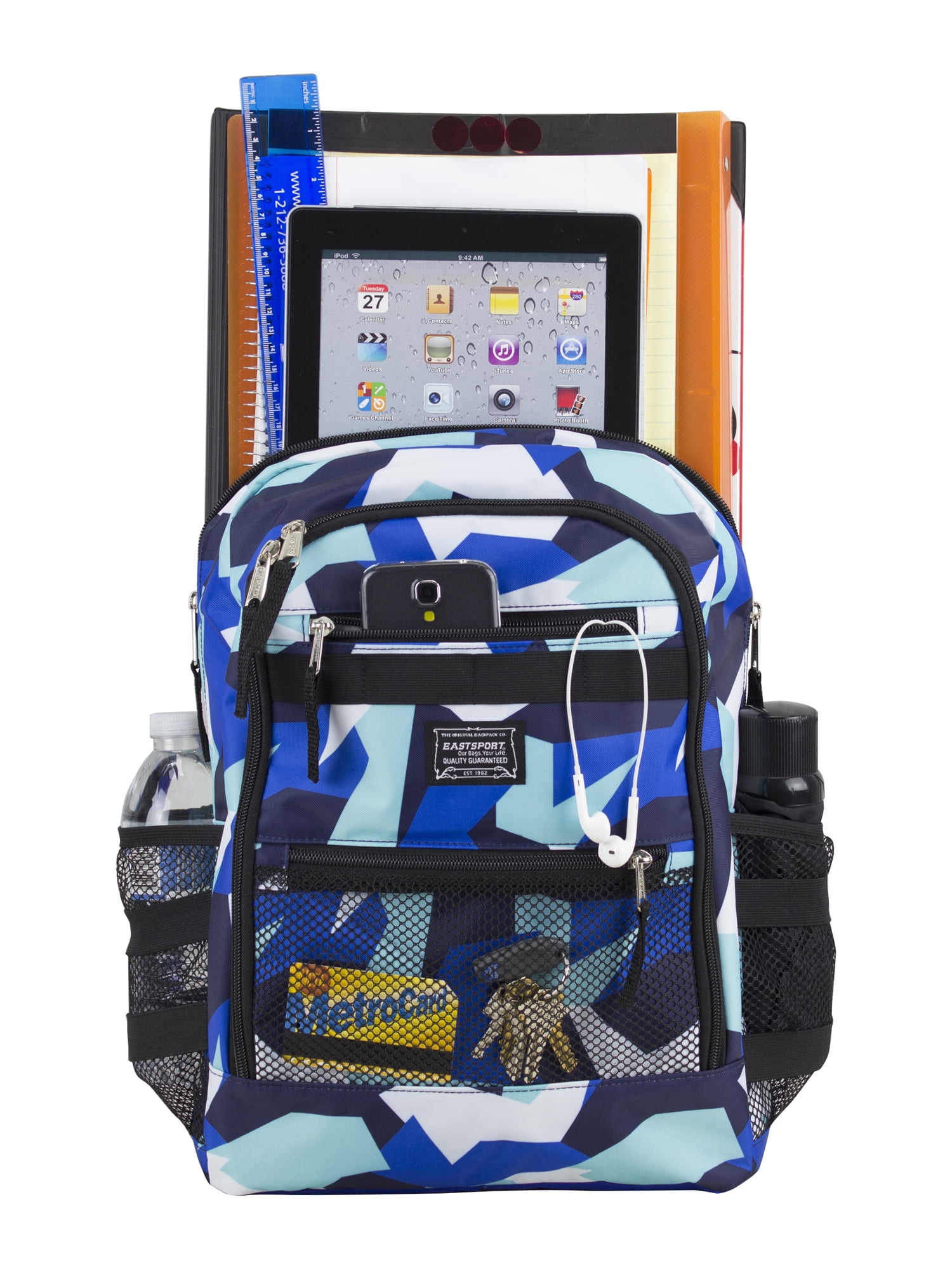 Eastsport Compact 3-Piece Combo Backpack with Lunch Box and Snack/Pencil Pouch combo-checker