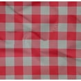 thumbnail image 4 of oneOone Cotton Poplin Twill Light Gray Fabric Gingham Check Sewing Fabric By The Yard Printed Diy Clothing Sewing Supplies 56 Inches Wide, 4 of 4