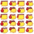 thumbnail image 1 of 200Pcs Price Labels Signs Retail Price Signs Paper Price Tags Sales-promotion Cards Advertising Labels, 1 of 6