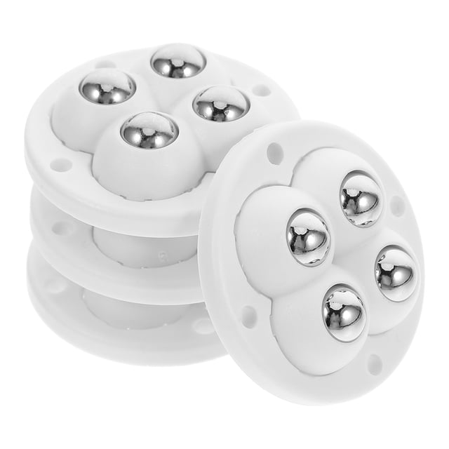 WASHWEPE 4Ud Adhesivas Para Muebles Con Base Adhesiva Y Rotación Silenciosa