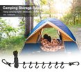thumbnail image 6 of BLEEUS Camping Clothesline Windproof Hanging Rope For Picnic Hiking Black Reflective, 6 of 7