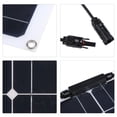 thumbnail image 3 of 50W 18V Monocrystalline Solar Panel Module Kit High Efficiency IP65 Water Resistance with 10/20/30/40/50A Solar Controller PWM Intelligent Regulator for Home RV Car Boat Batterys Charging, 3 of 7