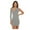 Gray, variant on jsaierl Women Casual Slim Cross Hollow Hip-wrapped Dress Evening Dress Homecoming Dresses 2024