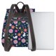 thumbnail image 3 of Disketp Floral Rabbit Mochila de Cuero para Mujer, Bolso de Espalda Antirrobo con Estilo para Viaje, Trabajo y Uso Diario, 3 of 4