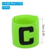 thumbnail image 2 of Captain Armband Adjustable Elastic Soccer Captain's Arm Band, Fluorescence Green, 5 Pack, 2 of 5