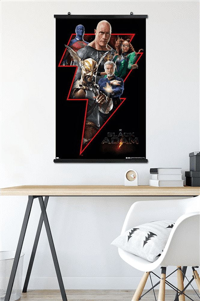 DC Comics Movie Black Adam - Group Wall Poster, 22.375" x 34"