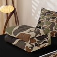 thumbnail image 5 of Homewish Green Camouflage Hunting Zipper Twin Comforter Sets with Fitted Sheet and 2 Pillowcases,Camo Whale Print Zipper Bedding Set,Black Reversible,4 Pieces, 5 of 7