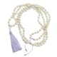 thumbnail image 2 of Collar Cadena Artificiales Anudadas Colgante Borla Joyas de Oración Colro de Lavanda Fernando Collar de borlas de oración, 2 of 5