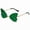 Dark Green, variant on Butterfly Sunglasses for Women/Men Oversized Rimless Eyewear Luxury Trending Cat Eye Sun Glasses Streetwear UV400