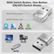 thumbnail image 5 of Mouse Jiggler AUEDROT Metal USB Mouse Mouse Mouse, plateado, 2 unidades, 5 of 7