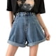 thumbnail image 4 of Pantalones cortos de cintura alta para mujer Pantalón corto suelto Pantalón corto de verano S Sweethay AP001723-13, 4 of 7