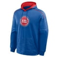 thumbnail image 2 of Men's Fanatics Blue Detroit Pistons Pick & Roll Defender Pullover Hoodie, 2 of 3
