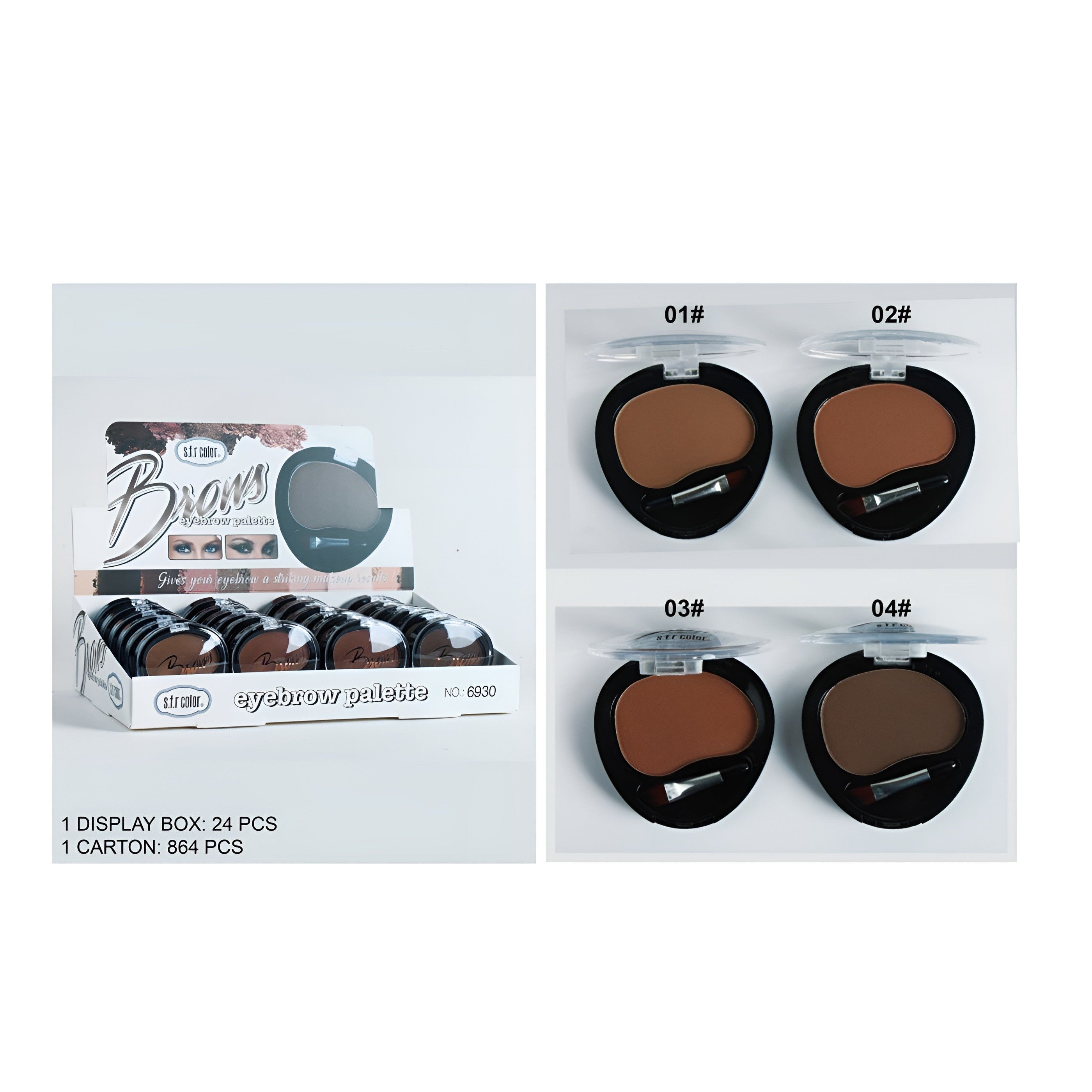 SFR Color Eye Brow Palette